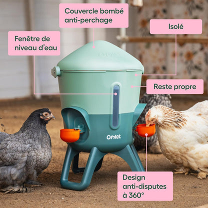 Abreuvoir OMLET 5,5l Antigel