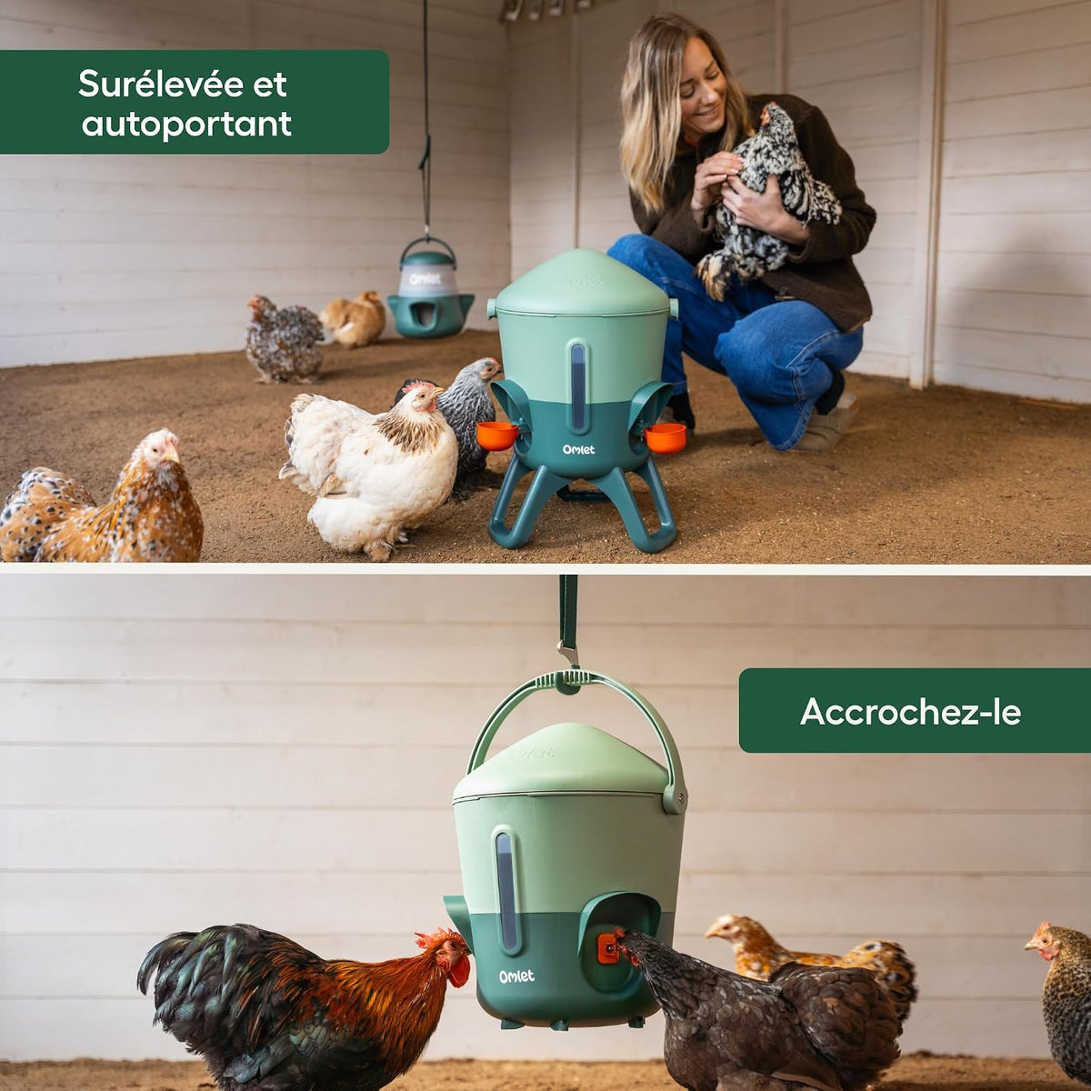 Abreuvoir OMLET 5,5l Antigel